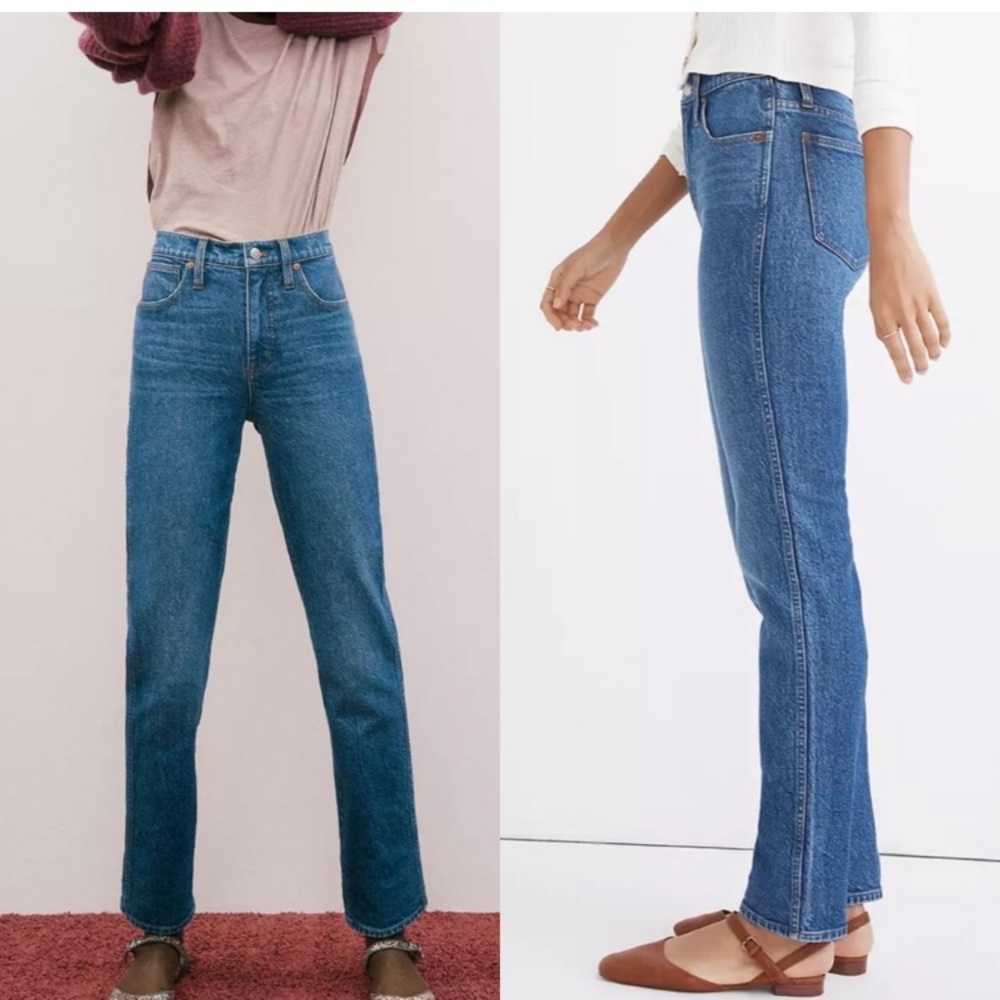Madewell Stovepipe Full-Length Jeans in Styler Wash